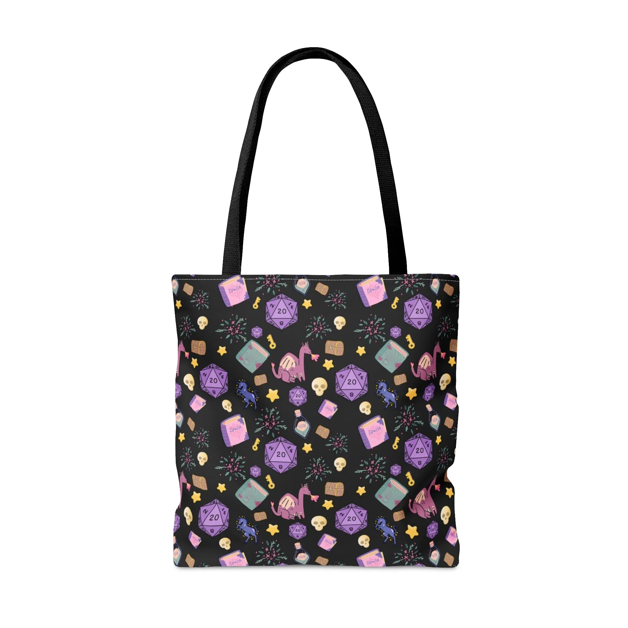 Fantasy Forever Tote Bag - Black -